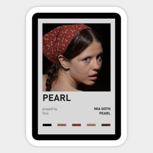 Mia Goth in Pearl Sticker